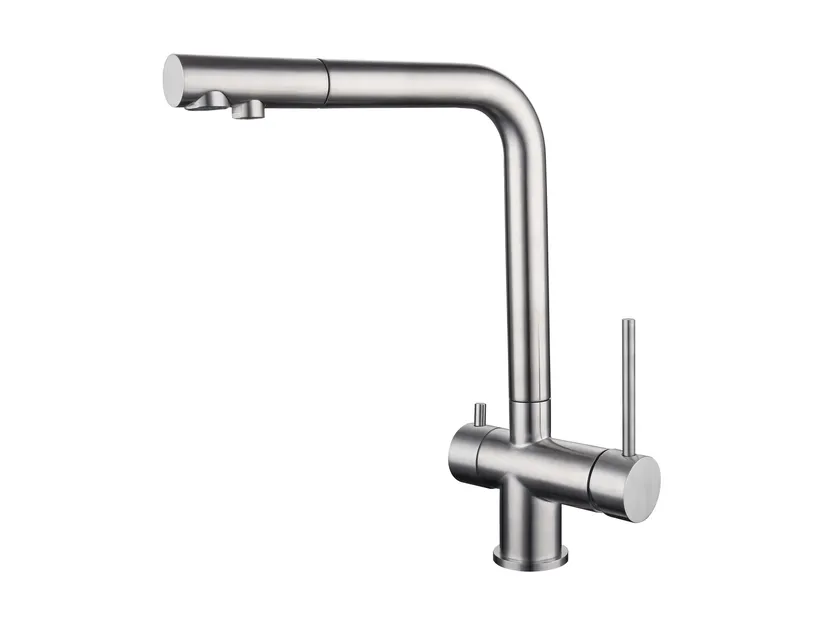 Tubico 3-Wege Edelstahlwasserhahn