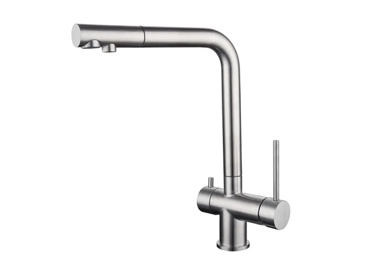 Tubico 3-Wege Edelstahlwasserhahn